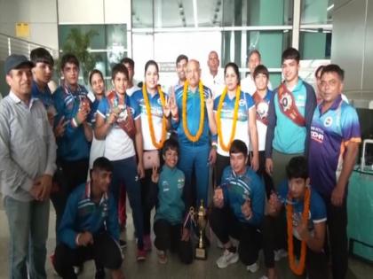 Women U20 wrestlers return home to rousing reception following successful World Championships campaign | Women U20 wrestlers return home to rousing reception following successful World Championships campaign Women U20 wrestlers return home to rousing reception following successful World Championships campaign | Women U20 wrestlers return home to rousing reception following successful World Championships campaign