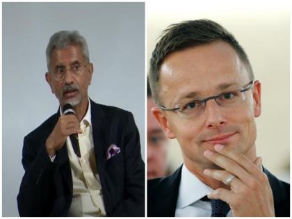 Jaishankar hails his Hungarian counterpart Peter Szijjarto on 75th year of diplomatic relations | Jaishankar hails his Hungarian counterpart Peter Szijjarto on 75th year of diplomatic relations Jaishankar hails his Hungarian counterpart Peter Szijjarto on 75th year of diplomatic relations | Jaishankar hails his Hungarian counterpart Peter Szijjarto on 75th year of diplomatic relations