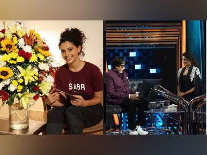 Saiyami Kher receives handwritten note from Amitabh Bachchan for her performance in ‘Ghoomer’ | Saiyami Kher receives handwritten note from Amitabh Bachchan for her performance in ‘Ghoomer’ Saiyami Kher receives handwritten note from Amitabh Bachchan for her performance in ‘Ghoomer’ | Saiyami Kher receives handwritten note from Amitabh Bachchan for her performance in ‘Ghoomer’