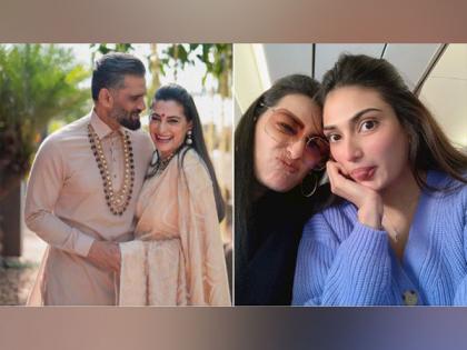 Suniel Shetty, Athiya share special birthday wish for Mana Shetty | Suniel Shetty, Athiya share special birthday wish for Mana Shetty