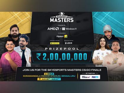 Skyesports Masters, Sponsored by Industry Giants, Descends into Bangalore for INR 2 Crore Grand Finale | Skyesports Masters, Sponsored by Industry Giants, Descends into Bangalore for INR 2 Crore Grand Finale Skyesports Masters, Sponsored by Industry Giants, Descends into Bangalore for INR 2 Crore Grand Finale | Skyesports Masters, Sponsored by Industry Giants, Descends into Bangalore for INR 2 Crore Grand Finale