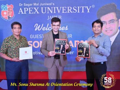 Apex University, Jaipur welcomed its new batch through a 3-Day Orientation Program for diverse academic pursuits | Apex University, Jaipur welcomed its new batch through a 3-Day Orientation Program for diverse academic pursuits Apex University, Jaipur welcomed its new batch through a 3-Day Orientation Program for diverse academic pursuits | Apex University, Jaipur welcomed its new batch through a 3-Day Orientation Program for diverse academic pursuits