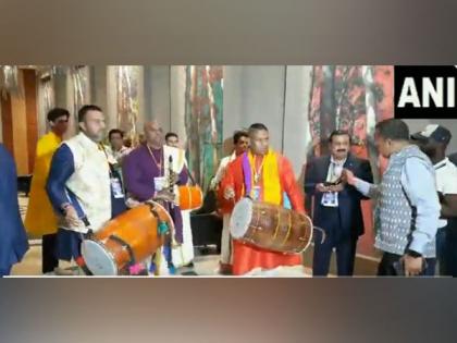Indian diaspora in South Africa await PM Modi's arrival with 'dhols' outside Johannesburg hotel | Indian diaspora in South Africa await PM Modi's arrival with 'dhols' outside Johannesburg hotel Indian diaspora in South Africa await PM Modi's arrival with 'dhols' outside Johannesburg hotel | Indian diaspora in South Africa await PM Modi's arrival with 'dhols' outside Johannesburg hotel