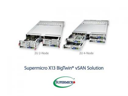 Supermicro Launches Industry Leading vSAN HCI Solution, Delivering up to 4.7X Performance at 3X Lower Cost* | Supermicro Launches Industry Leading vSAN HCI Solution, Delivering up to 4.7X Performance at 3X Lower Cost* Supermicro Launches Industry Leading vSAN HCI Solution, Delivering up to 4.7X Performance at 3X Lower Cost* | Supermicro Launches Industry Leading vSAN HCI Solution, Delivering up to 4.7X Performance at 3X Lower Cost*