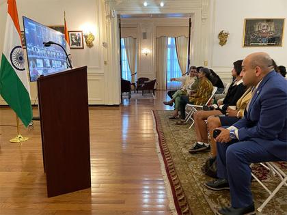 Chandrayaan-3: Diaspora members watch historic soft landing at special screening at Indian embassy in US | Chandrayaan-3: Diaspora members watch historic soft landing at special screening at Indian embassy in US Chandrayaan-3: Diaspora members watch historic soft landing at special screening at Indian embassy in US | Chandrayaan-3: Diaspora members watch historic soft landing at special screening at Indian embassy in US