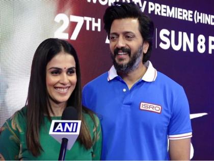 Riteish Deshmukh credits Genelia D'Souza for motivating him to direct 'Ved' | Riteish Deshmukh credits Genelia D'Souza for motivating him to direct 'Ved'