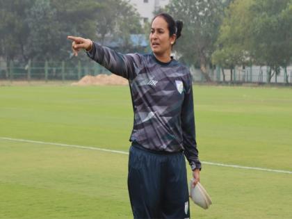 "On-pitch strategy will make right impact," says coach Priya PV on AFC U-17 Women's Asian Cup Qualifiers Round 2 | "On-pitch strategy will make right impact," says coach Priya PV on AFC U-17 Women's Asian Cup Qualifiers Round 2 "On-pitch strategy will make right impact," says coach Priya PV on AFC U-17 Women's Asian Cup Qualifiers Round 2 | "On-pitch strategy will make right impact," says coach Priya PV on AFC U-17 Women's Asian Cup Qualifiers Round 2