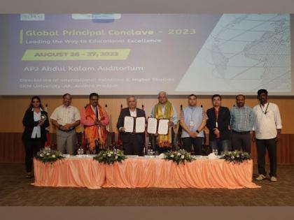 SRM University-AP Hosts Global Principal Conclave: Fostering Global Perspective in Education | SRM University-AP Hosts Global Principal Conclave: Fostering Global Perspective in Education SRM University-AP Hosts Global Principal Conclave: Fostering Global Perspective in Education | SRM University-AP Hosts Global Principal Conclave: Fostering Global Perspective in Education