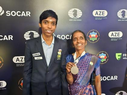 FIDE World Cup 2023 silver medallist Praggnanandhaa gives credit for success to his mother | FIDE World Cup 2023 silver medallist Praggnanandhaa gives credit for success to his mother FIDE World Cup 2023 silver medallist Praggnanandhaa gives credit for success to his mother | FIDE World Cup 2023 silver medallist Praggnanandhaa gives credit for success to his mother