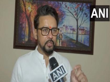 "Golden Boy of athletics has done it again": Union Sports Minister Anurag Thakur lauds Neeraj Chopra | "Golden Boy of athletics has done it again": Union Sports Minister Anurag Thakur lauds Neeraj Chopra "Golden Boy of athletics has done it again": Union Sports Minister Anurag Thakur lauds Neeraj Chopra | "Golden Boy of athletics has done it again": Union Sports Minister Anurag Thakur lauds Neeraj Chopra