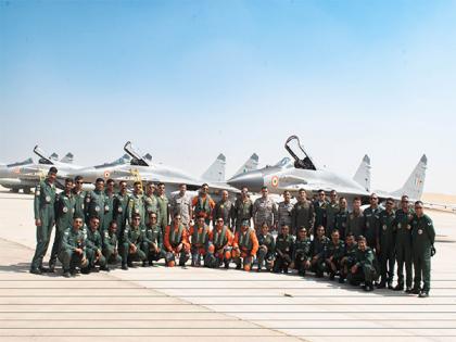 Indian Air Force contingent reaches Egypt, to participate in Multilateral tri-service exercise | Indian Air Force contingent reaches Egypt, to participate in Multilateral tri-service exercise Indian Air Force contingent reaches Egypt, to participate in Multilateral tri-service exercise | Indian Air Force contingent reaches Egypt, to participate in Multilateral tri-service exercise