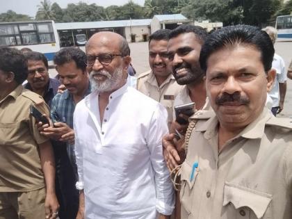 Rajinikanth pays surprise visit to depot no-4 of BMTC in Bengaluru | Rajinikanth pays surprise visit to depot no-4 of BMTC in Bengaluru Rajinikanth pays surprise visit to depot no-4 of BMTC in Bengaluru | Rajinikanth pays surprise visit to depot no-4 of BMTC in Bengaluru