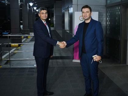 North Macedonian Foreign Minister arrives in India on official visit, will meet Vice President Dhankar | North Macedonian Foreign Minister arrives in India on official visit, will meet Vice President Dhankar North Macedonian Foreign Minister arrives in India on official visit, will meet Vice President Dhankar | North Macedonian Foreign Minister arrives in India on official visit, will meet Vice President Dhankar