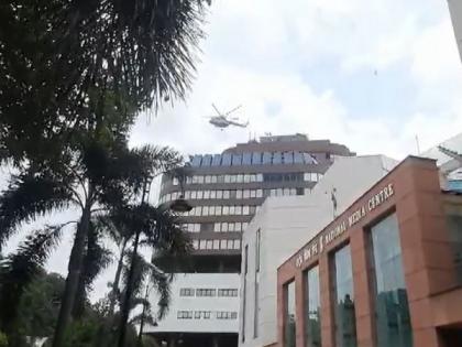 Chopper lands at Delhi's Le Meridien Hotel for security drills ahead of G20 summit | Chopper lands at Delhi's Le Meridien Hotel for security drills ahead of G20 summit Chopper lands at Delhi's Le Meridien Hotel for security drills ahead of G20 summit | Chopper lands at Delhi's Le Meridien Hotel for security drills ahead of G20 summit