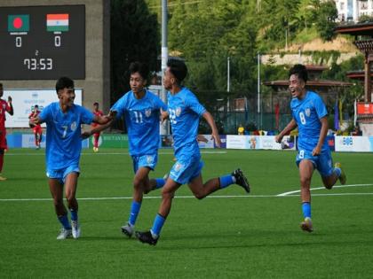 India open SAFF U16 campaign with narrow win over Bangladesh | India open SAFF U16 campaign with narrow win over Bangladesh