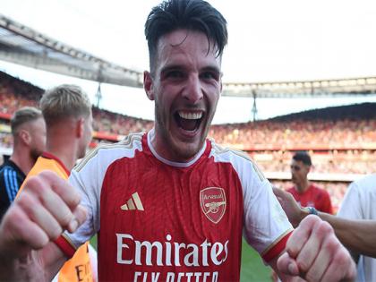 Declan Rice admits felling "bit embarassed" by love of Arsenal fans | Declan Rice admits felling "bit embarassed" by love of Arsenal fans Declan Rice admits felling "bit embarassed" by love of Arsenal fans | Declan Rice admits felling "bit embarassed" by love of Arsenal fans