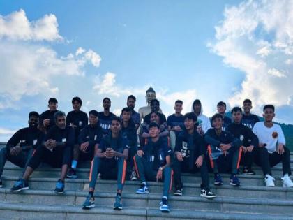 "Quiet the mind and the feet will speak": India U-16s take unique inspiration in Bhutan | "Quiet the mind and the feet will speak": India U-16s take unique inspiration in Bhutan "Quiet the mind and the feet will speak": India U-16s take unique inspiration in Bhutan | "Quiet the mind and the feet will speak": India U-16s take unique inspiration in Bhutan