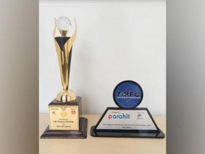 L&T Finance Holdings Ltd. wins "Best CSR Initiative" Award from Banking Frontiers | L&T Finance Holdings Ltd. wins "Best CSR Initiative" Award from Banking Frontiers L&T Finance Holdings Ltd. wins "Best CSR Initiative" Award from Banking Frontiers | L&T Finance Holdings Ltd. wins "Best CSR Initiative" Award from Banking Frontiers