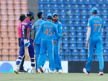 Asia Cup: Aasif's fifty help Nepal post valiant 230 against India | Asia Cup: Aasif's fifty help Nepal post valiant 230 against India