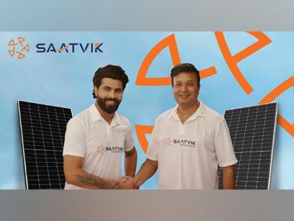 Saatvik Solar Ropes in Ravindra Jadeja as National Brand Ambassador | Saatvik Solar Ropes in Ravindra Jadeja as National Brand Ambassador Saatvik Solar Ropes in Ravindra Jadeja as National Brand Ambassador | Saatvik Solar Ropes in Ravindra Jadeja as National Brand Ambassador