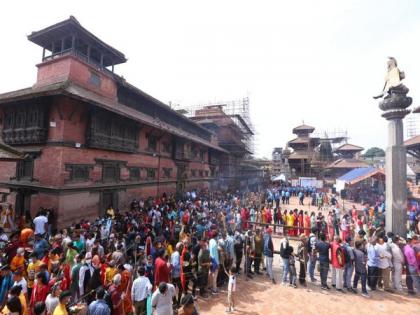 Devotees throng Krishna Temple in Nepal on occasion of Janmashtami | Devotees throng Krishna Temple in Nepal on occasion of Janmashtami Devotees throng Krishna Temple in Nepal on occasion of Janmashtami | Devotees throng Krishna Temple in Nepal on occasion of Janmashtami