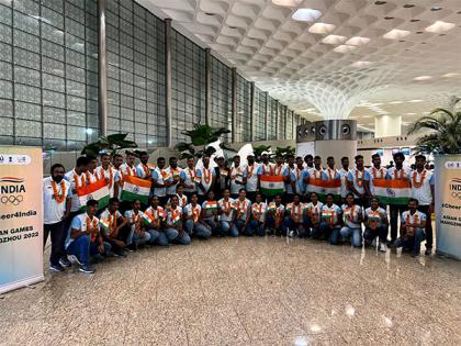 First batch of Indian athletes leave for Hangzhou Asian Games | First batch of Indian athletes leave for Hangzhou Asian Games First batch of Indian athletes leave for Hangzhou Asian Games | First batch of Indian athletes leave for Hangzhou Asian Games