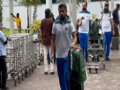 Pakistan team arrive in Colombo ahead of intense clash against India in Asia Cup | Pakistan team arrive in Colombo ahead of intense clash against India in Asia Cup
