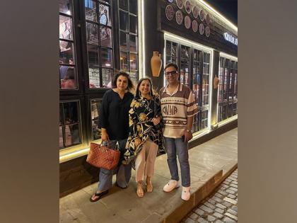 Watch: How Farah Khan meets former Shark Tank judge Ashneer Grover in Baku | Watch: How Farah Khan meets former Shark Tank judge Ashneer Grover in Baku Watch: How Farah Khan meets former Shark Tank judge Ashneer Grover in Baku | Watch: How Farah Khan meets former Shark Tank judge Ashneer Grover in Baku