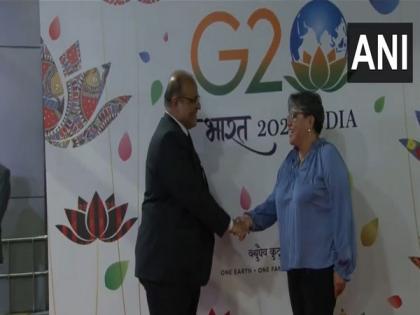 Minister of Economy of United Mexican States Raquel Buenrostro Sánchez arrives in New Delhi for G20 Summit | Minister of Economy of United Mexican States Raquel Buenrostro Sánchez arrives in New Delhi for G20 Summit Minister of Economy of United Mexican States Raquel Buenrostro Sánchez arrives in New Delhi for G20 Summit | Minister of Economy of United Mexican States Raquel Buenrostro Sánchez arrives in New Delhi for G20 Summit