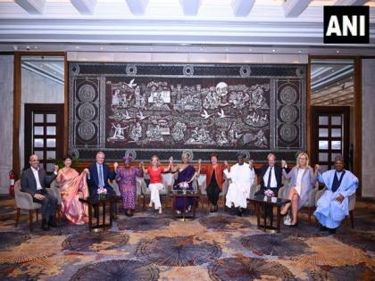 Nirmala Sitharaman hosts dinner for G20 Finance Ministers ahead of leaders' summit in Delhi | Nirmala Sitharaman hosts dinner for G20 Finance Ministers ahead of leaders' summit in Delhi Nirmala Sitharaman hosts dinner for G20 Finance Ministers ahead of leaders' summit in Delhi | Nirmala Sitharaman hosts dinner for G20 Finance Ministers ahead of leaders' summit in Delhi