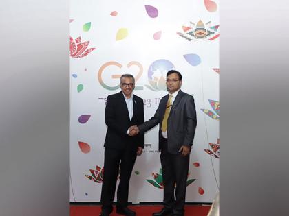 WHO chief Dr Tedros, ILO Director General arrive in India for G20 Summit | WHO chief Dr Tedros, ILO Director General arrive in India for G20 Summit