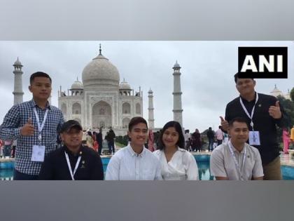 Indonesian President's son visits Taj Mahal in Agra as India hosts G20 | Indonesian President's son visits Taj Mahal in Agra as India hosts G20