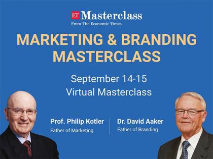 Economic Times Presents "Future of Marketing & Branding Masterclass" a workshop with Marketing Legends Prof. Philip Kotler & Dr. David Aaker | Economic Times Presents "Future of Marketing & Branding Masterclass" a workshop with Marketing Legends Prof. Philip Kotler & Dr. David Aaker Economic Times Presents "Future of Marketing & Branding Masterclass" a workshop with Marketing Legends Prof. Philip Kotler & Dr. David Aaker | Economic Times Presents "Future of Marketing & Branding Masterclass" a workshop with Marketing Legends Prof. Philip Kotler & Dr. David Aaker