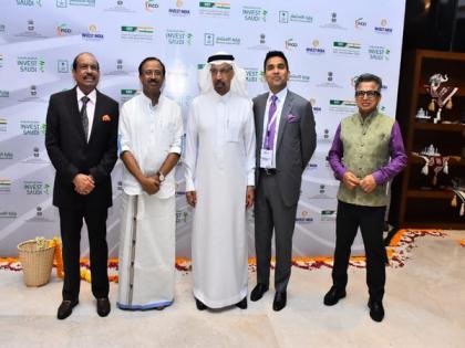 MoS Muraleedharan attends reception of India-Saudi Investment Forum | MoS Muraleedharan attends reception of India-Saudi Investment Forum