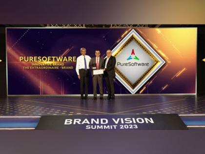 PureSoftware wins 'The Extraordinaire – Innovative Brand' Award at the 7th Brand Vision Summit, Mumbai | PureSoftware wins 'The Extraordinaire – Innovative Brand' Award at the 7th Brand Vision Summit, Mumbai