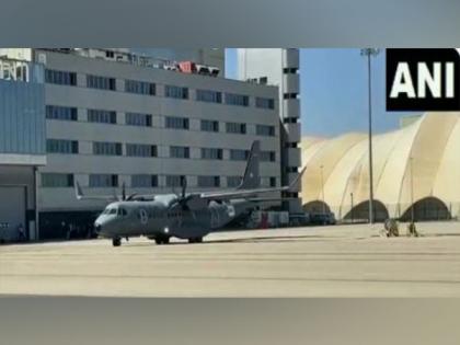 Indian C-295 takes off from Spain with IAF chief onboard | Indian C-295 takes off from Spain with IAF chief onboard Indian C-295 takes off from Spain with IAF chief onboard | Indian C-295 takes off from Spain with IAF chief onboard