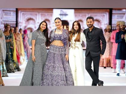 Bespokewala's Adaa Collection Unveiled by Showstopper Saiee Manjrekar at the GMFL Runway Showcase in Dubai | Bespokewala's Adaa Collection Unveiled by Showstopper Saiee Manjrekar at the GMFL Runway Showcase in Dubai Bespokewala's Adaa Collection Unveiled by Showstopper Saiee Manjrekar at the GMFL Runway Showcase in Dubai | Bespokewala's Adaa Collection Unveiled by Showstopper Saiee Manjrekar at the GMFL Runway Showcase in Dubai