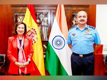 IAF chief holds bilateral talks with Spain's defence minister in Seville | IAF chief holds bilateral talks with Spain's defence minister in Seville IAF chief holds bilateral talks with Spain's defence minister in Seville | IAF chief holds bilateral talks with Spain's defence minister in Seville