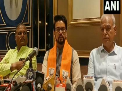"We would not play bilateral matches with Pakistan until they put an end to terrorism": Union Sports Minister Anurag Thakur | "We would not play bilateral matches with Pakistan until they put an end to terrorism": Union Sports Minister Anurag Thakur