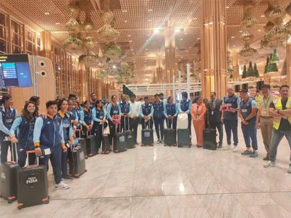 Indian women cricketers leave for China to participate in Asian Games | Indian women cricketers leave for China to participate in Asian Games