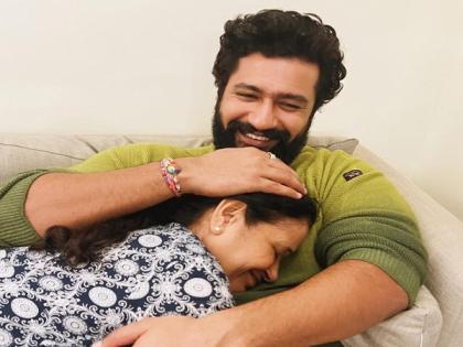 Vicky Kaushal drops adorable picture with his 'Cutiep-aai' mother | Vicky Kaushal drops adorable picture with his 'Cutiep-aai' mother Vicky Kaushal drops adorable picture with his 'Cutiep-aai' mother | Vicky Kaushal drops adorable picture with his 'Cutiep-aai' mother
