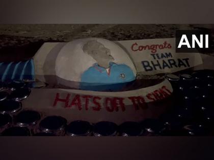 Sudarsan Pattnaik's sand sculpture salutes India's Asia Cup triumph | Sudarsan Pattnaik's sand sculpture salutes India's Asia Cup triumph