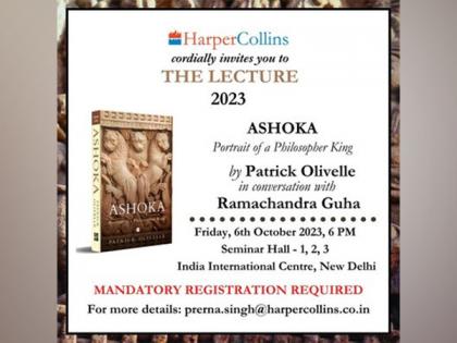 HarperCollins presents the 3rd edition of The Lecture on 'Ashoka' by Patrick Olivelle, in conversation with Ramachandra Guha | IIC, New Delhi | 6 October 2023 | HarperCollins presents the 3rd edition of The Lecture on 'Ashoka' by Patrick Olivelle, in conversation with Ramachandra Guha | IIC, New Delhi | 6 October 2023 HarperCollins presents the 3rd edition of The Lecture on 'Ashoka' by Patrick Olivelle, in conversation with Ramachandra Guha | IIC, New Delhi | 6 October 2023 | HarperCollins presents the 3rd edition of The Lecture on 'Ashoka' by Patrick Olivelle, in conversation with Ramachandra Guha | IIC, New Delhi | 6 October 2023