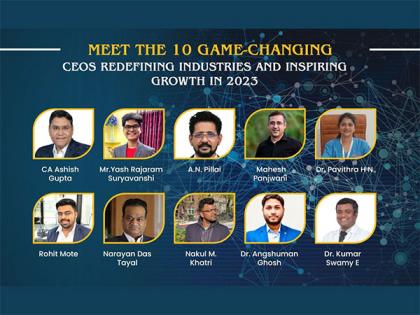 Meet the 10 Game-Changing CEOs Redefining Industries and Inspiring Growth in 2023 | Meet the 10 Game-Changing CEOs Redefining Industries and Inspiring Growth in 2023 Meet the 10 Game-Changing CEOs Redefining Industries and Inspiring Growth in 2023 | Meet the 10 Game-Changing CEOs Redefining Industries and Inspiring Growth in 2023