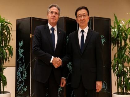 US State Secy Blinken meets Chinese VP Han Zheng, discusses "high-level engagements for open lines of communication | US State Secy Blinken meets Chinese VP Han Zheng, discusses "high-level engagements for open lines of communication US State Secy Blinken meets Chinese VP Han Zheng, discusses "high-level engagements for open lines of communication | US State Secy Blinken meets Chinese VP Han Zheng, discusses "high-level engagements for open lines of communication