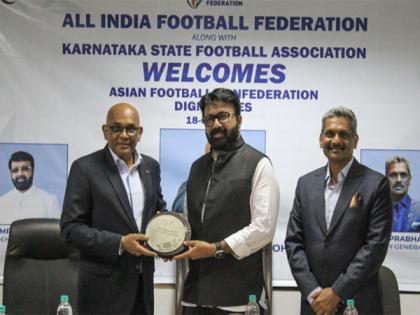 AFC General Secretary holds discussion with KSFA on development of football | AFC General Secretary holds discussion with KSFA on development of football AFC General Secretary holds discussion with KSFA on development of football | AFC General Secretary holds discussion with KSFA on development of football