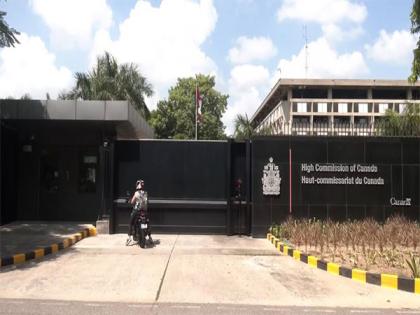 Delhi: Security increased outside Canadian High Commission | Delhi: Security increased outside Canadian High Commission Delhi: Security increased outside Canadian High Commission | Delhi: Security increased outside Canadian High Commission