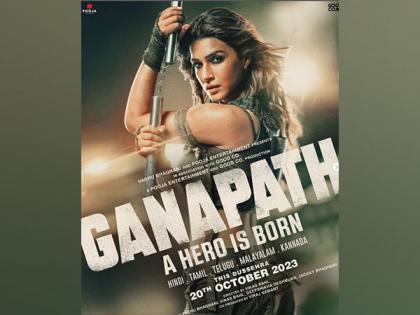 ‘Ganapath’: Kriti Sanon’s first look poster from her next action entertainer unveiled | ‘Ganapath’: Kriti Sanon’s first look poster from her next action entertainer unveiled ‘Ganapath’: Kriti Sanon’s first look poster from her next action entertainer unveiled | ‘Ganapath’: Kriti Sanon’s first look poster from her next action entertainer unveiled