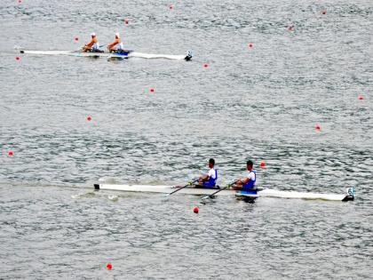 Indian Rowing team starts their campaign on positive note at Asian Games in Hangzhou | Indian Rowing team starts their campaign on positive note at Asian Games in Hangzhou Indian Rowing team starts their campaign on positive note at Asian Games in Hangzhou | Indian Rowing team starts their campaign on positive note at Asian Games in Hangzhou