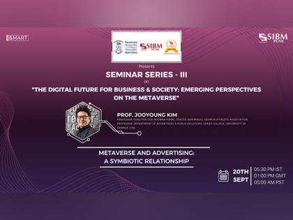 Seminar at SIBM Pune on “Metaverse and Advertising: A Symbiotic Relationship” | Seminar at SIBM Pune on “Metaverse and Advertising: A Symbiotic Relationship” Seminar at SIBM Pune on “Metaverse and Advertising: A Symbiotic Relationship” | Seminar at SIBM Pune on “Metaverse and Advertising: A Symbiotic Relationship”